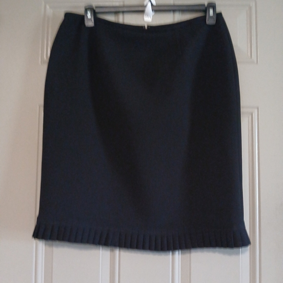 Liz claiborne Suits  Pencil  Skirt With Plaid On Edge Woman Size 14 - Picture 1 of 12